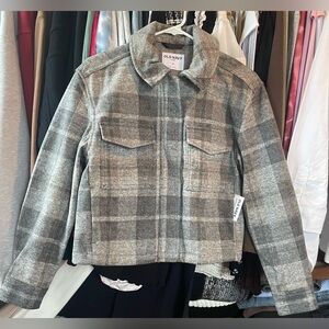 NWT Old Navy Checkered Coat